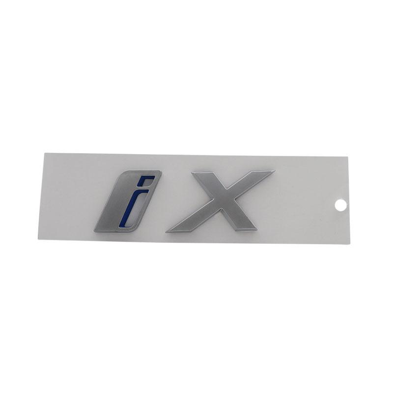 3D Premium IX i X for IX i X Electric Cars Engine Hood Fender trunk Tail Rear Decal Emblem Badge Sticker