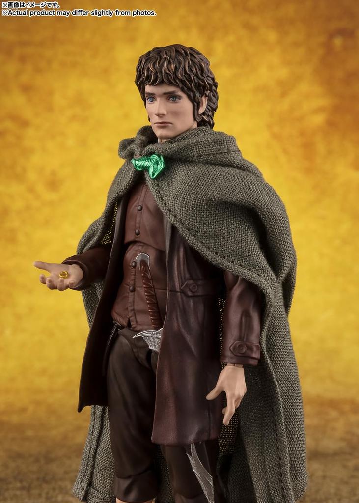 TAMASHII NATIONS S.H.Figuarts Frodo Baggins & Gollum (Lord of the Rings) Approximately 120mm PVC & ABS & Fabric Painted Movable Figure