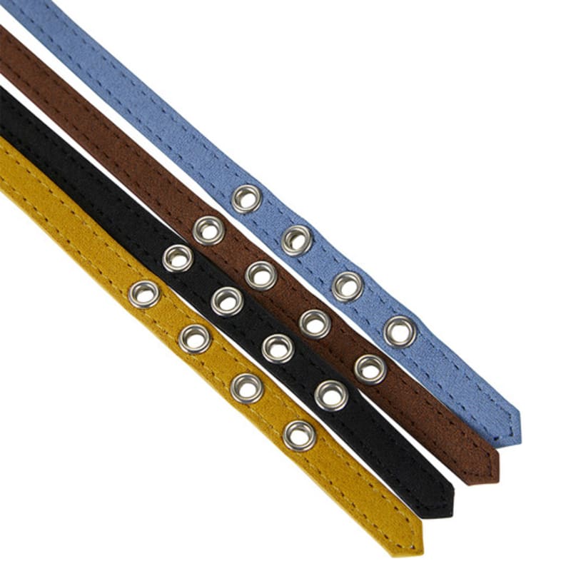 CHRISTINE PROJECT Cp VEGAN SUEDE EYELET BRACELET_4COLORS