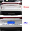 For Haval H6 3rd Gen 2024 2024 Exterior Part Refit Bumper Rear Trunk Door Trim Stainless Steel Protect Decorate Chrome Sticker