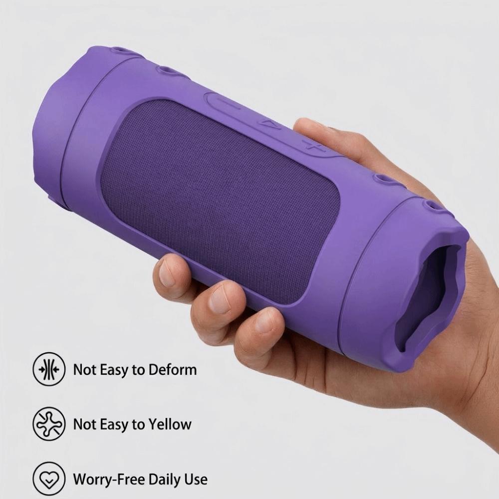 Dustproof Bluetooth Speaker Cover Precise Cutouts Portable Speaker Sleeve for JBL Flip 7 Travel