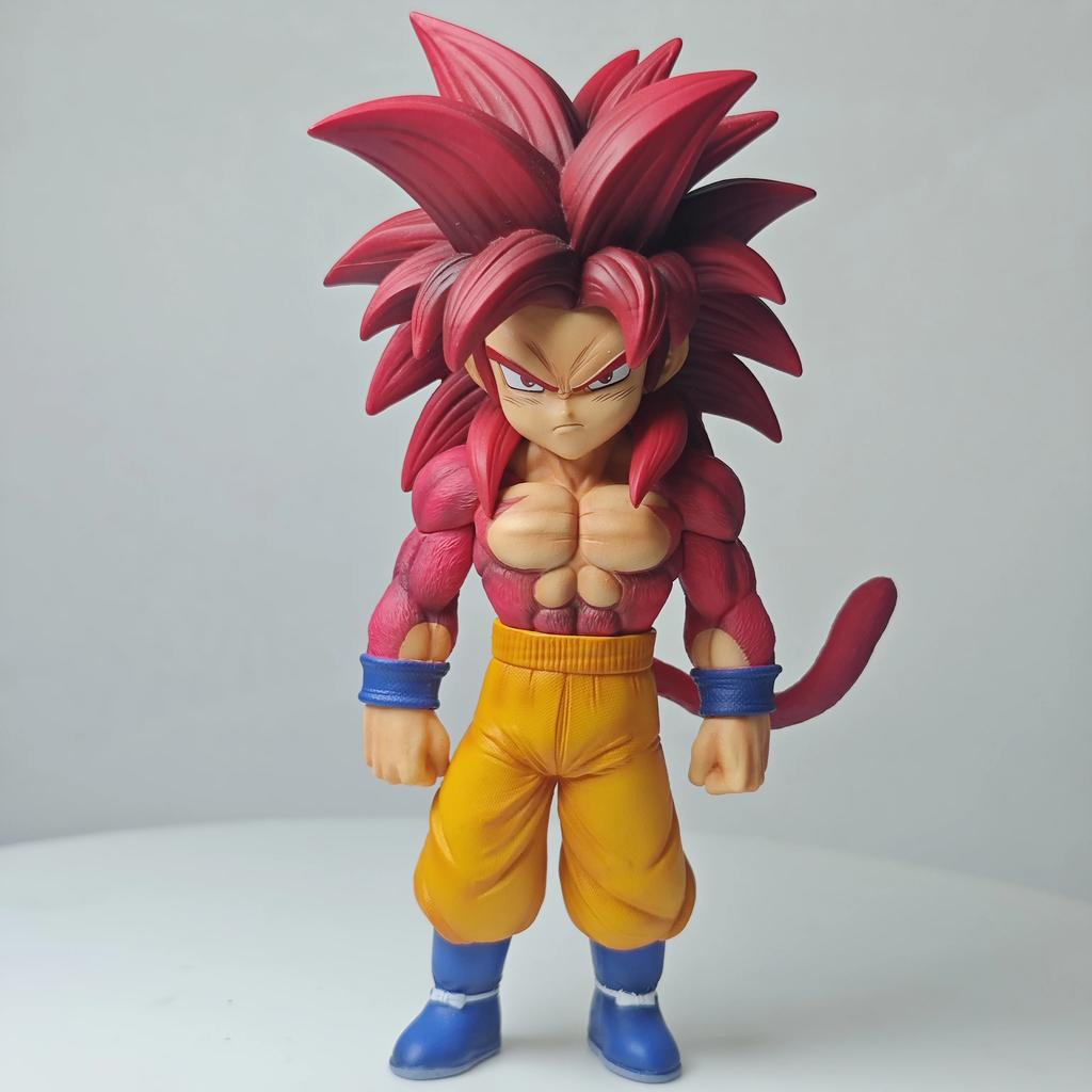 17cm Dragon Ball Anime Characters Big Devil Super Saiyan 4 Son Goku Action Figure Pvc Figurine Model Collection Decoration Toys