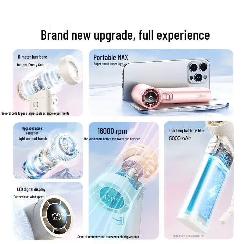 Xiaomi Portable Bladeless Turbo Handheld Fan