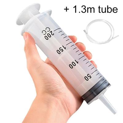 1 τεμάχιο 150ml-500ml Σύριγγα Μεγάλης Χωρητικότητας Σύριγγες Επαναχρησιμοποιούμενη Αντλία Μέτρησης Σωλήνας 1,3m Τροφοδοσία Μελάνης Μεγάλη Σύριγγα Υδροπονία Θρεπτικό