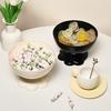 Spherical Design Vanity Accessories Storage Holder Dustproof Scrunchie Storage  Hair Accessories