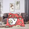 Joke Bear Blanket  Warm Novelty Plush Throw Blanket For Girls Boys Couch Chair Sofa Bed Flannel Bedspread Bed Cover