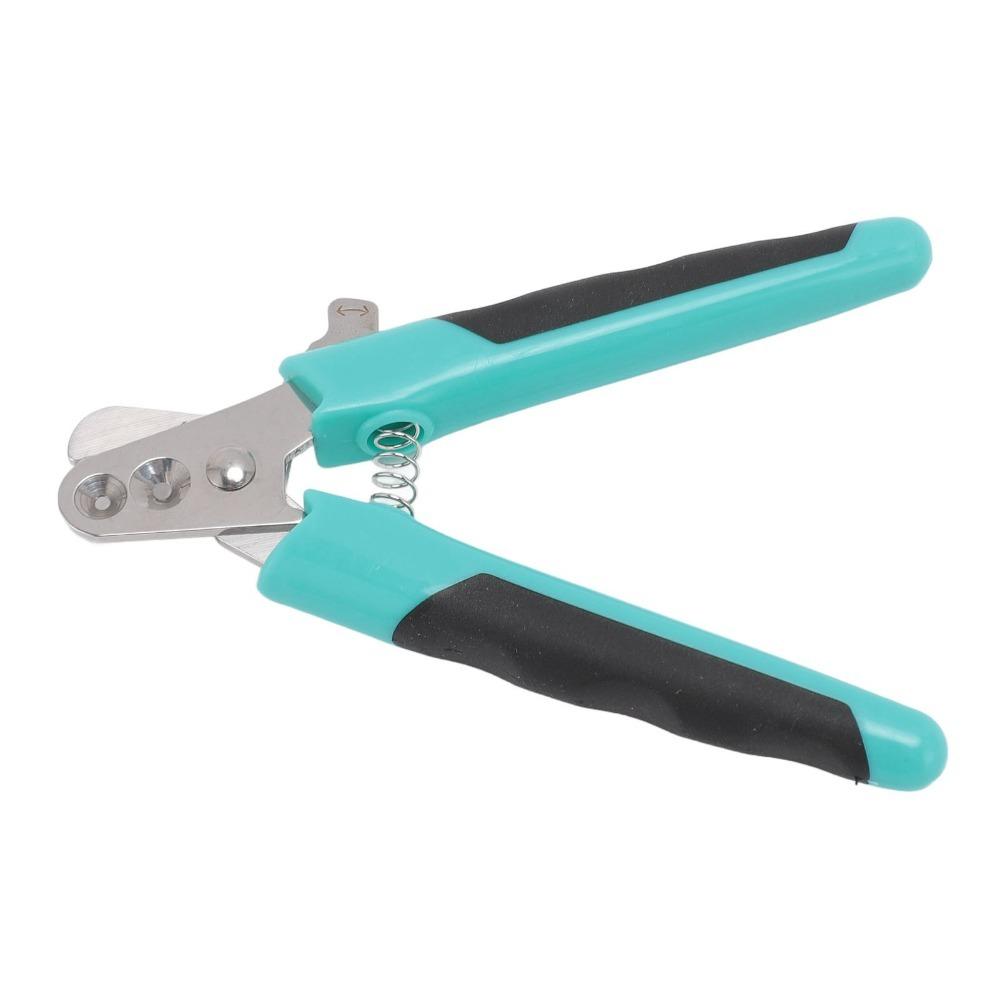 Dual Hole Pet Nail Clipper Metal Blades Dual Hole Dog Nail Cutter  Household Pet Grooming