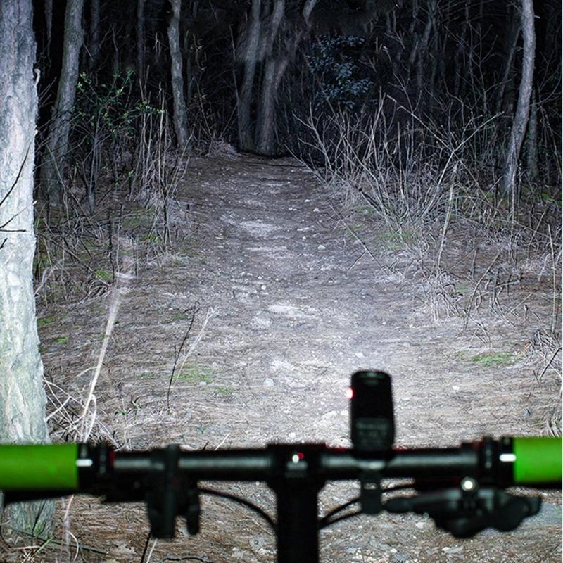 LED Bicycle Front Light 10W 6 Modes USB Rechargeable Mountain Road Bike Front Lamp Waterproof Cycling Equipment