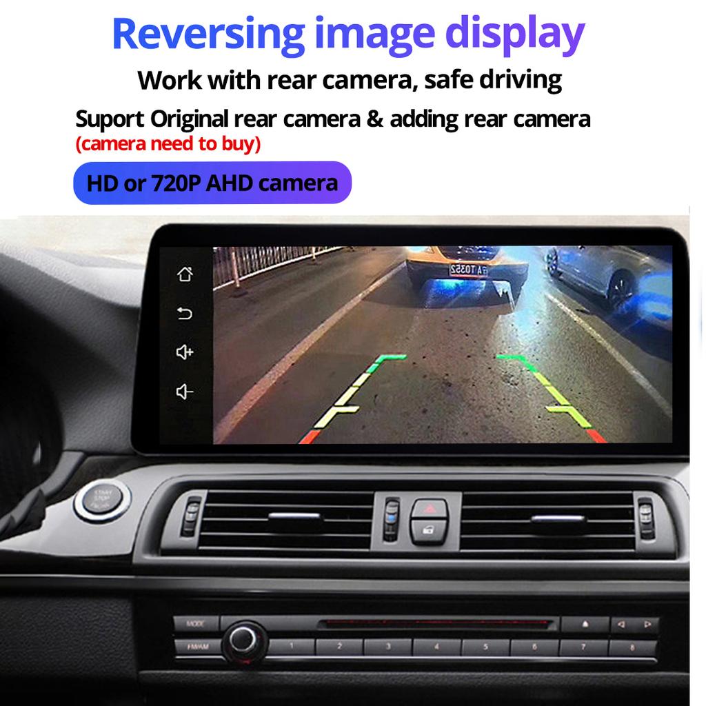 10.25" Multimedia  Player GPS Carplay Car Radio For BMW 5 Series F10 F11 2011-2017 CIC NBT System Android 13