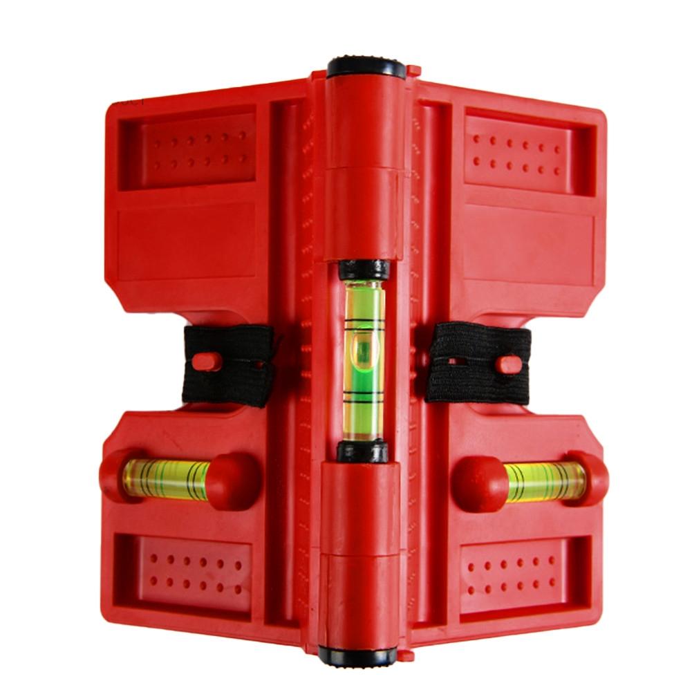Horizontal Fence Level Meter Post Magnetic Pipe Red Vertical