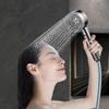 High Pressure Shower Heads Water Softener Shower Head High Pressure 4-Mode Replacement Filtration Showerhead for Bathroom