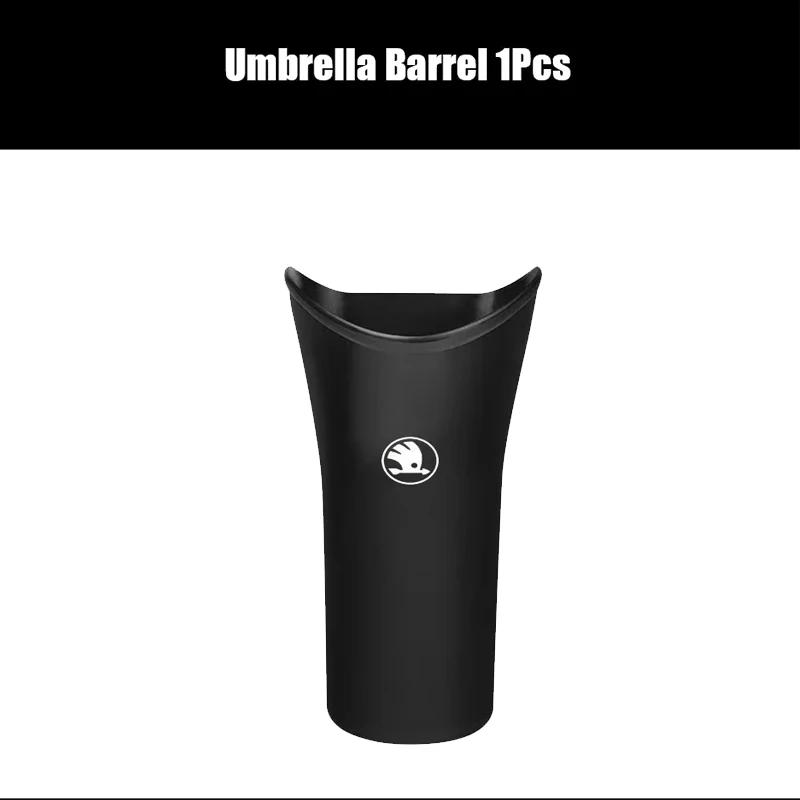 Qjpmd2 Car Portable Sunshade Automatic Folding Umbrella for Skoda Rapid Kamiq Superb Octavia Kodiaq Yeti Karoq Fabia Enyaq Vision Scala