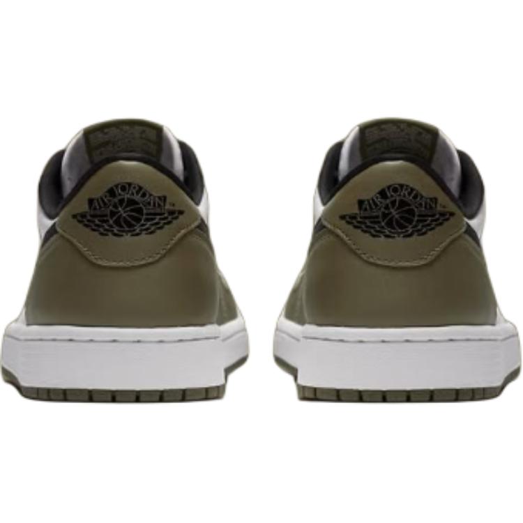 Air Jordan 1 Low TD Medium Olive Buty niemowlęce Zielony Czarny Summit-White HQ6997-200