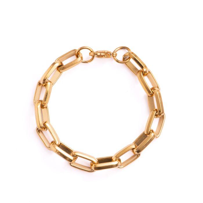 Bracelet - LUXENTER - Hexlo - Or jaune 18k - Motifs multicolores faits main - Pour femme