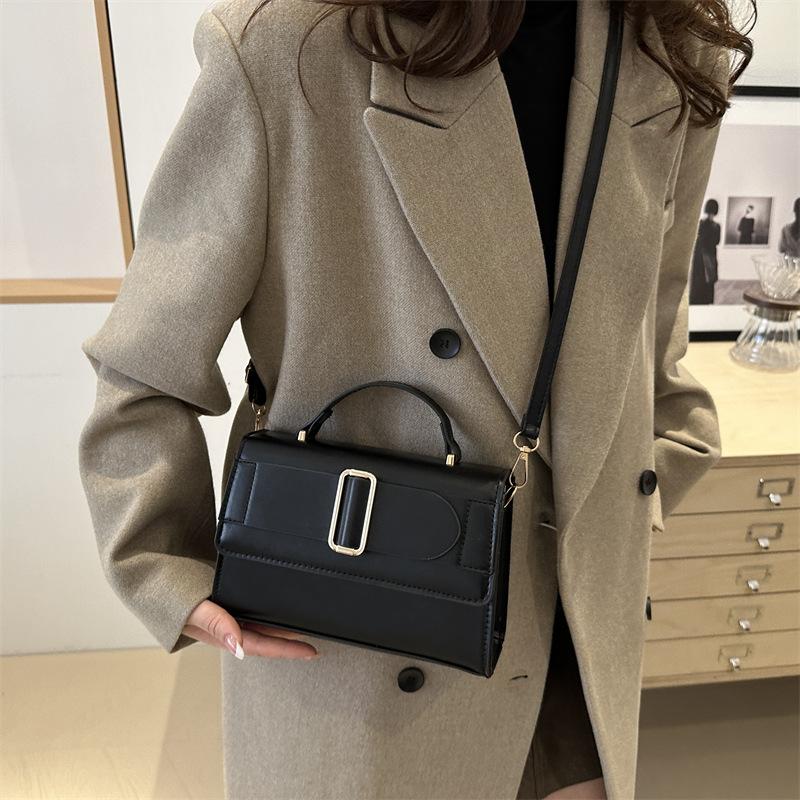 Minimalist style handbag for women 2025 new item niche retro shoulder bag crossbody bags versatile commuting small square bag