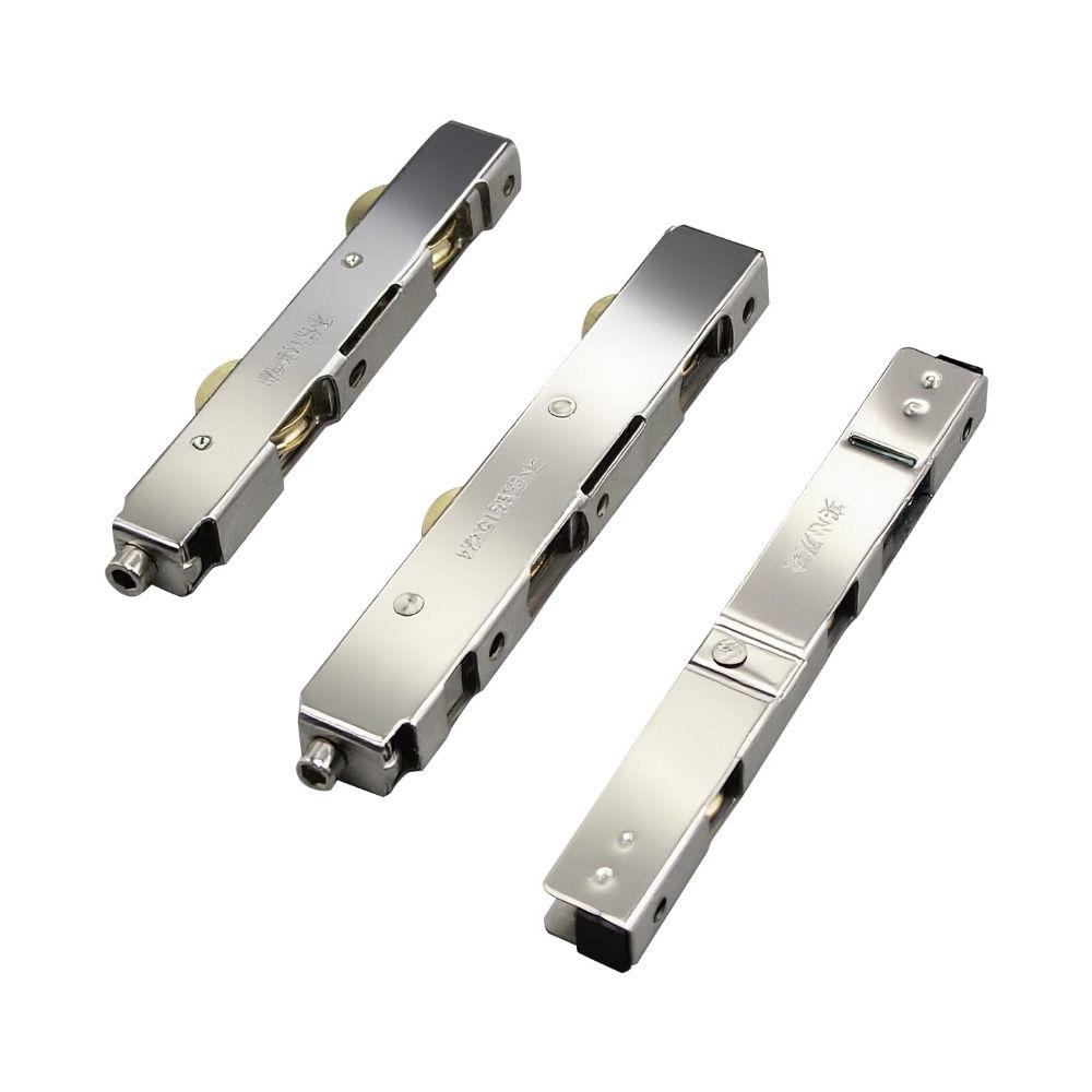 Stainless Steel Door Sliding Roller Bearing Rollers Silent Window Pulley Double Copper Wheel Slot Wheel