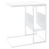  Side Table, White, 55x36x59.5 Cm, Wood-based Material