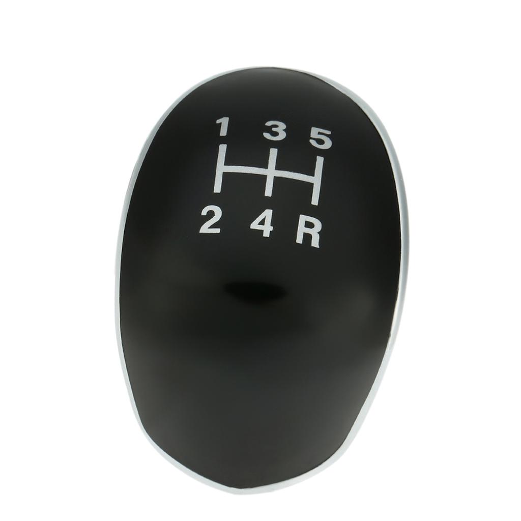 5 Speed Gear Knob Badge Emblem Cap Knob Cover Insert Replacement for Ford Fiesta Focus