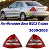 Car Taillight For Mercedes Benz W203 C-class 2000-2003 C180 C200 C230 C240 C280 C300 C320 Rear Tail Light Housing Without Bulb