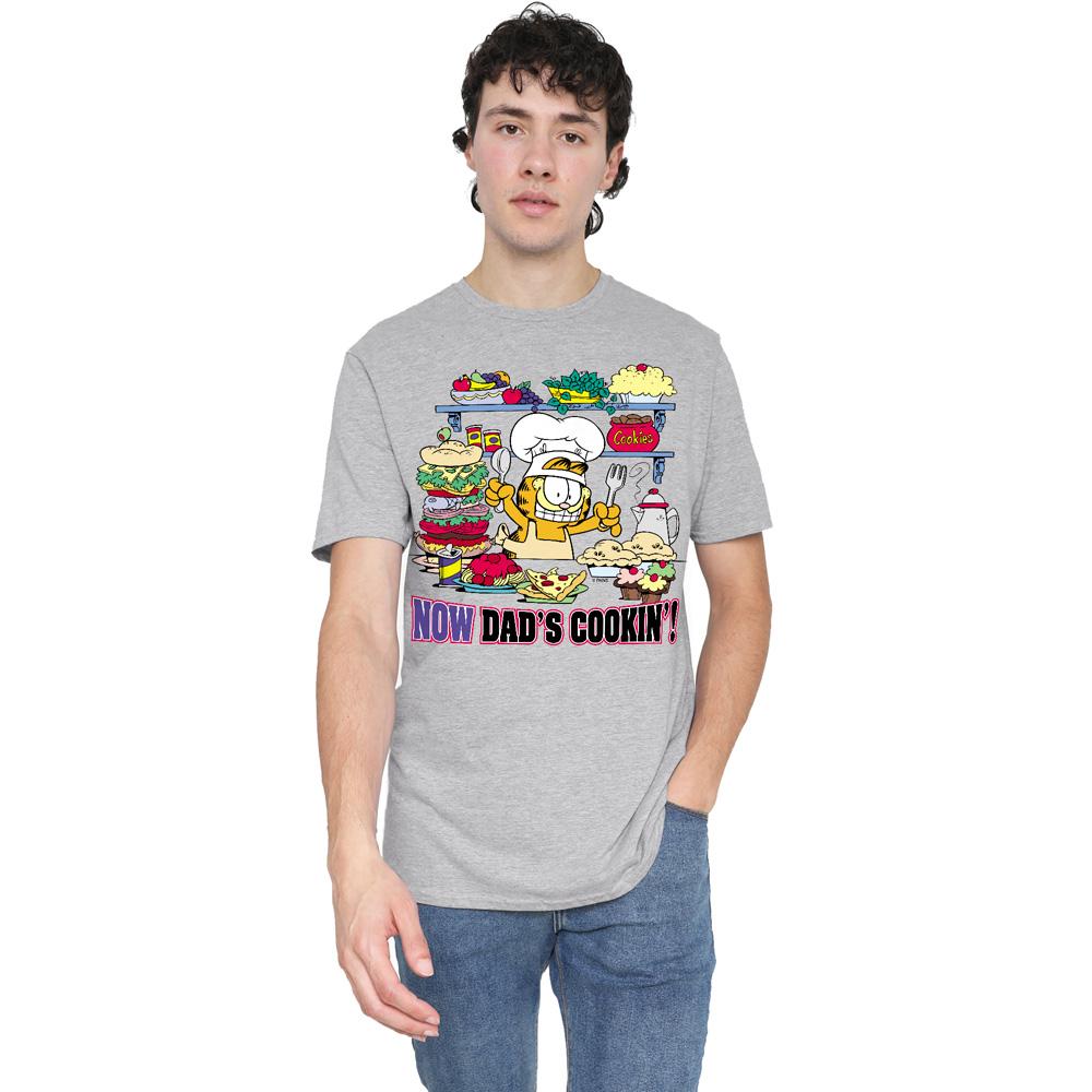 Garfield Mens Now Dad´s Cooking T-Shirt