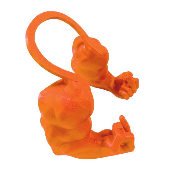 Cat Muscle Arm Costume Funny 3D Printed Cat Neck Arm with Muscle Halloween Cat Superhero Cosplay Accessory for Photos Birthday Party