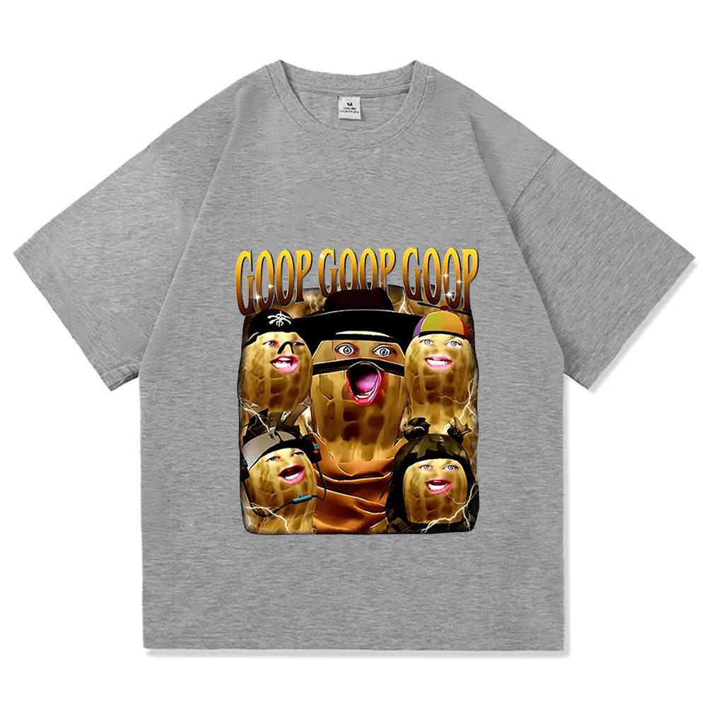 Goop Goop Goop Arc Raiders Game Tshirts Unisex Streetwear Hip Hop Unisex Streetwear Short Sleeve Cotton Male T Shirt Loose Tees