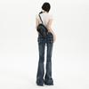 Spicy Girl Low-Waist Micro-Flare Bell Bottom Jeans - Summer 2025 Slim-Fit Stretchy Pants for Women