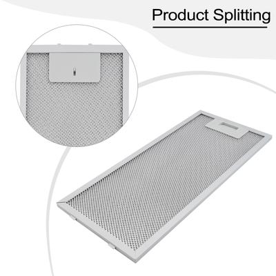 Aluminum Filter Cooker Hood Filter Maintain Air Circulation 5 Layers Aluminized Kitchen Ventilation For Cooker Hood
