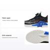 Kids Knob Shock Absorbing Wear Resistant Low Top Running Shoes Kids Running Shoes Black Blue A312425514-2