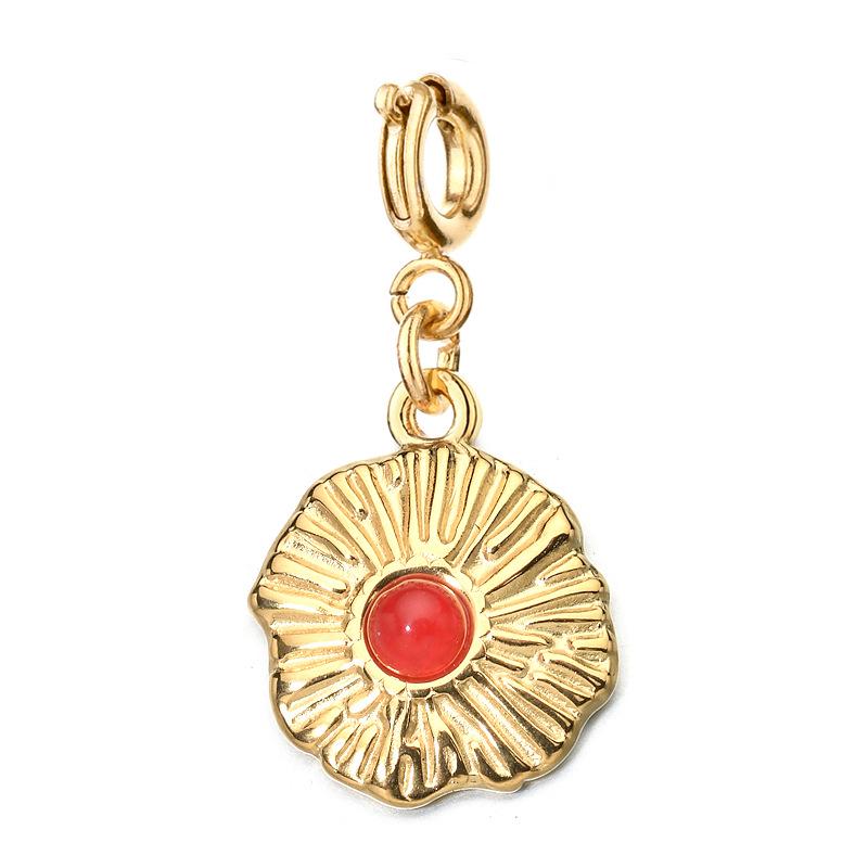 European-American Trendy DIY Temperament Pendant: Stylish Stainless Steel Collarbone Chain
