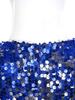 Girls Sparkling Sequins Jumpsuit V Neck Cap Sleeve Bodysuit Birthday Party Stage Performance Costume