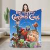 La Muppet Christmas Carol Coperta Morbida Ragazze Ragazzi Coperta Plaid in Flanella per Arredo Casa Morbida Copriletto Personalizzato Regalo di Compleanno