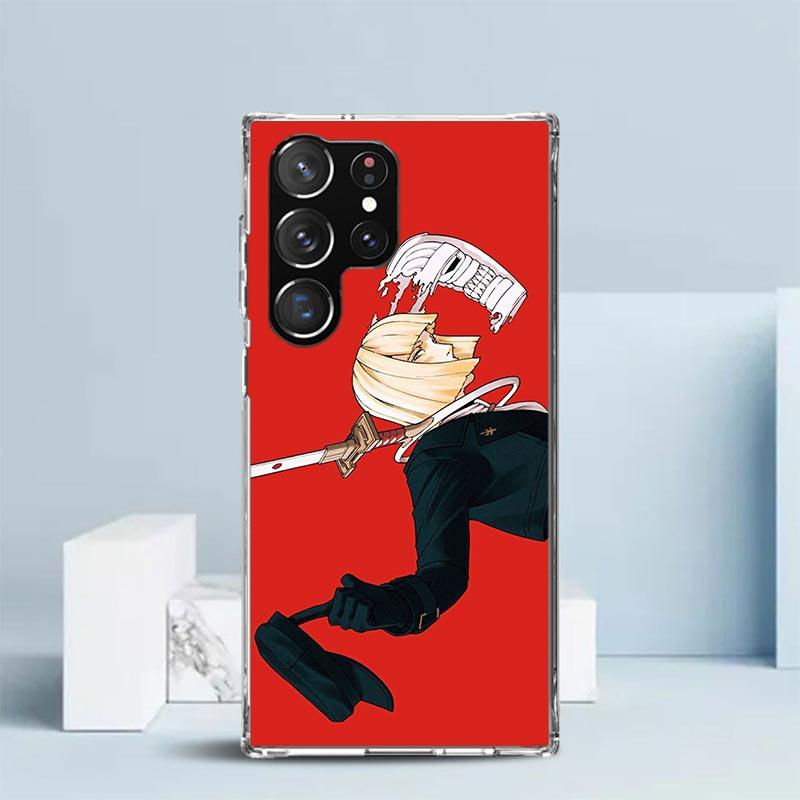 Bleach Shinji Hirako Soft Cover for Samsung Galaxy S25 Edge S26 S24 S23 Ultra Phone Case S22 S21 Plus S20 FE Print Pattern Shell
