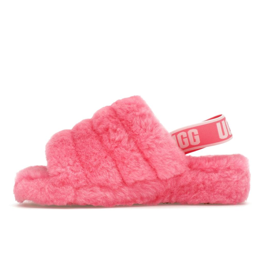 UGG  Fluff Yeah Slide Pink Rose Women Sneakers 1095119-PKRS