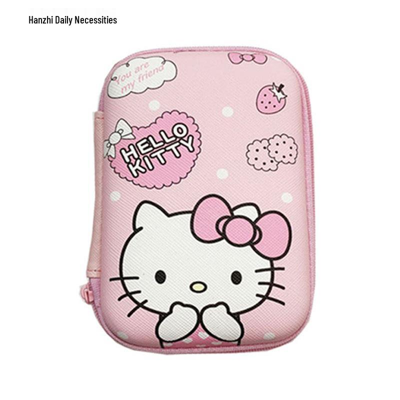 Cartoon Cute Portable Storage Bag for Cables and Chargers, Customizable with Logo