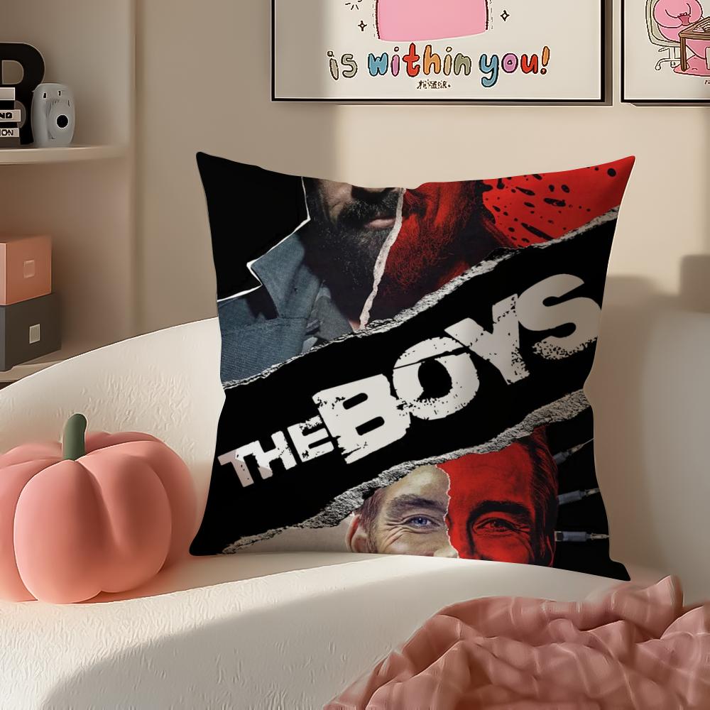 

TV Show The BBoys Cushion Cover Pillowcase Short Plush Invisible zipper Room Sofa Cushion Cover 30X30cm