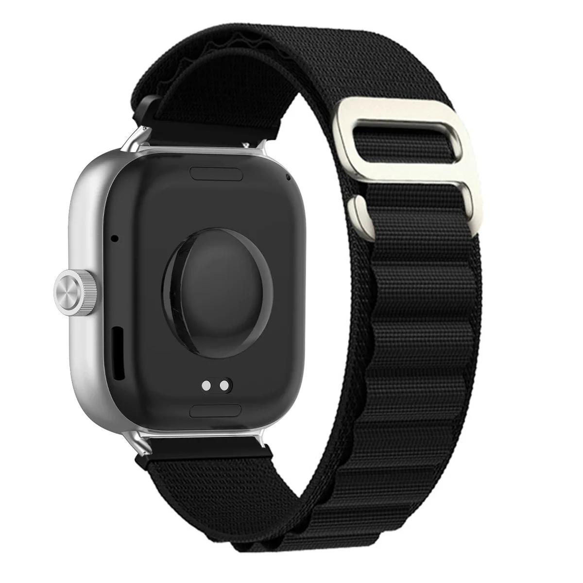 

Нейлоновий ремінець Alpine Loop для Xiaomi Redmi Watch 4/5 Регульований еластичний браслет Ремінець для Mi Band 8 Pro/9 Pro Аксесуари For Mi Band 9pro