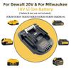 DM18M Battery Adapter For Milwaukee For Dewalt To For Makita Bl1830 Bl1850 Batteries 20V To 18V Battery Conversion