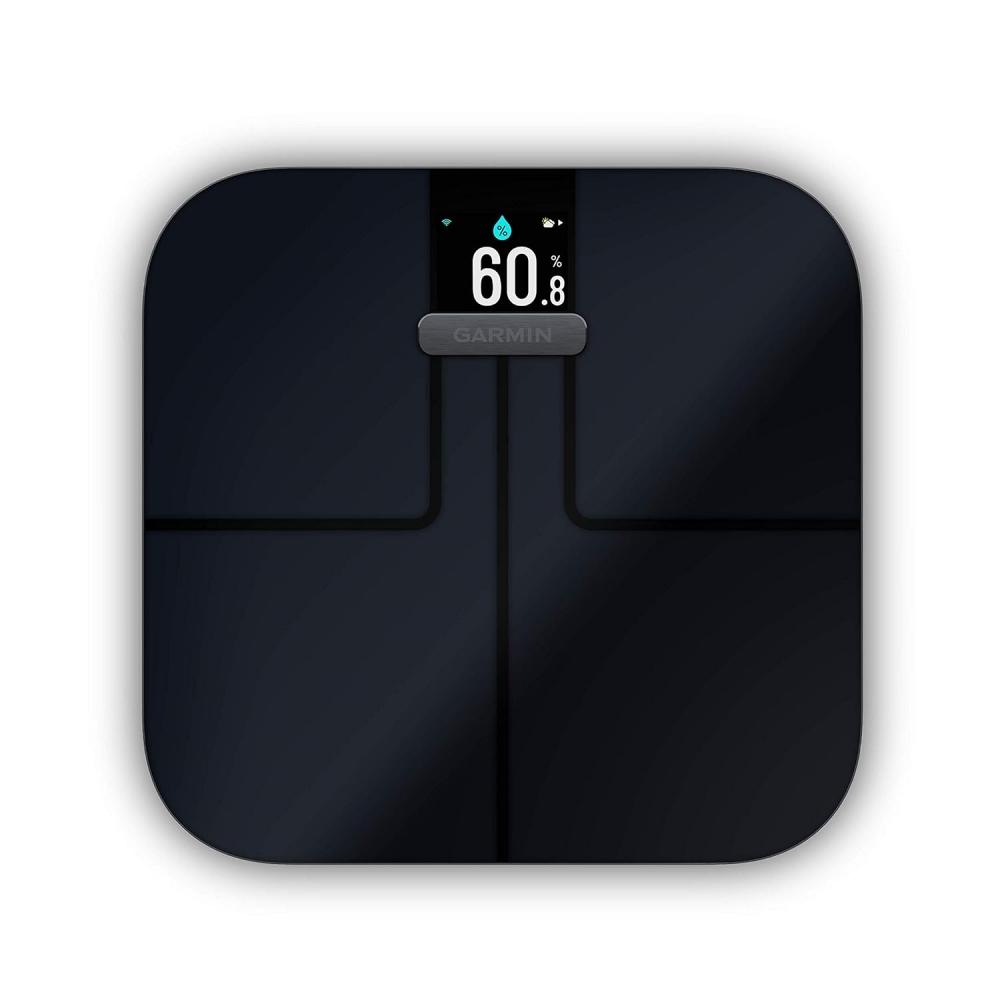 Garmin Garmin Index S2 Bilancia Smart Connessione Wireless Misura Grasso Corporeo Muscoli Massa Ossea Acqua Corporea Ecc. Nero