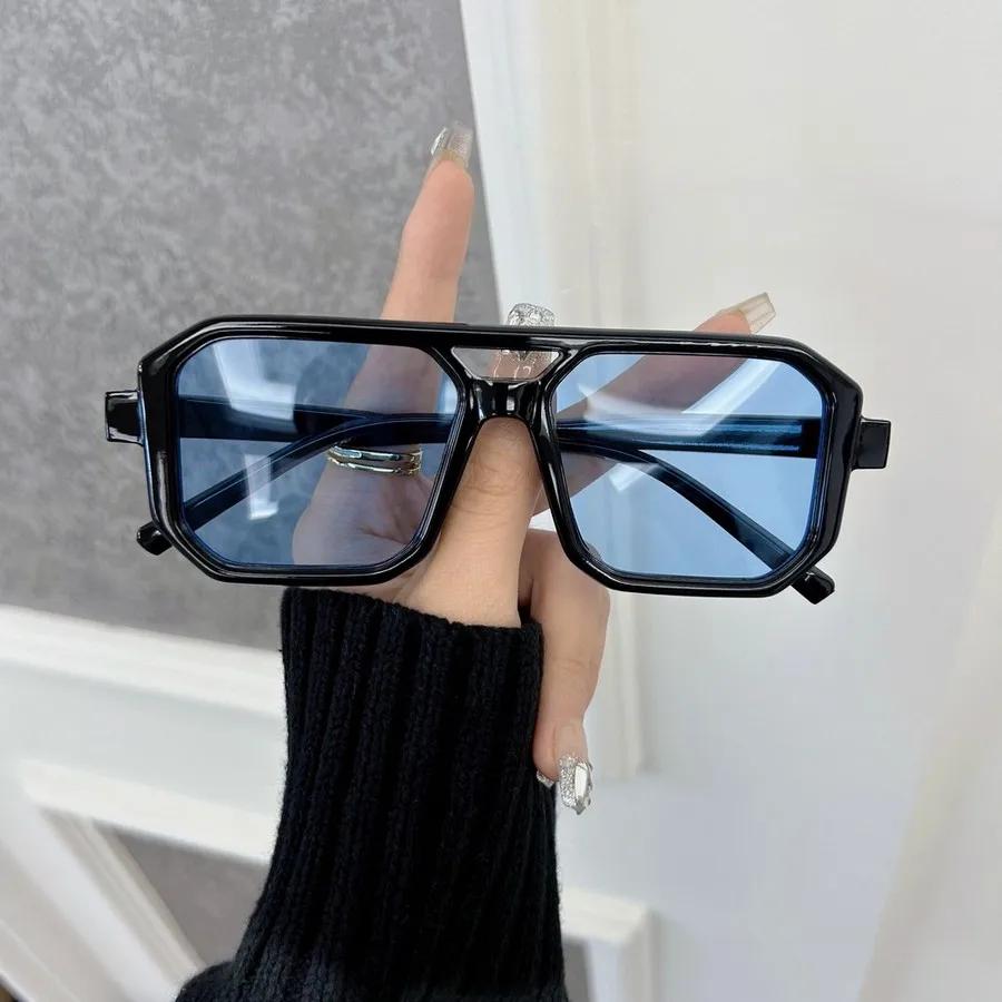 

Designer Square Sunglasses Women Men Classical Rectangular Frame Sun Glasses Female Mirror Colors Elegant Stylish Other