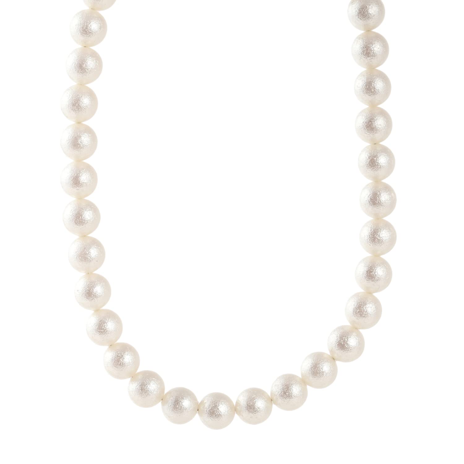 

[MIONO] [Produced by Yumi Katsura] Pearl Necklace Yumi sienne Women s Air Pearl Popular Formal Occasion Simple Made in Japan (White 12mm)