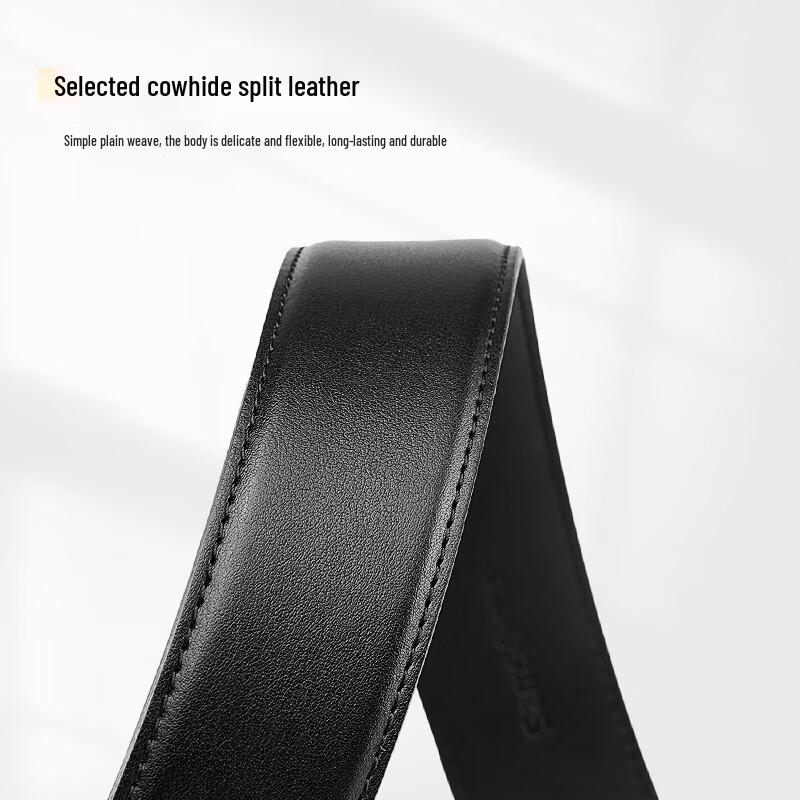 

Мужской кожаный ремень Samsonite с автоматической пряжкой для бизнеса 115cm