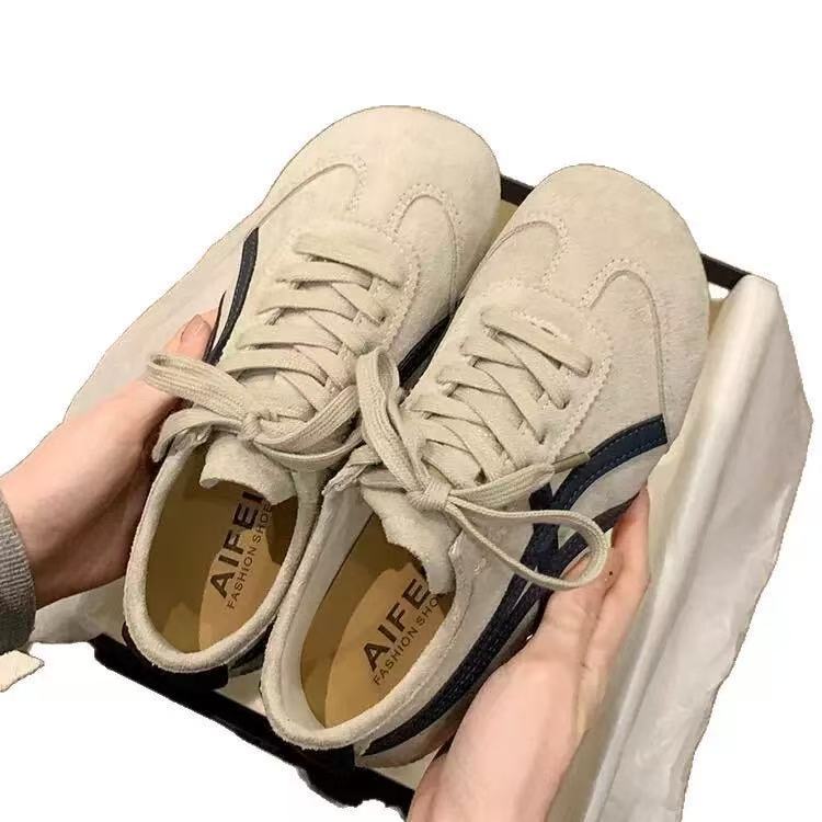 Retro German training shoes, little white shoes, women's new season popular women's shoes, sports and leisure board shoes, running shoes