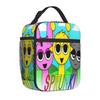 Rhythm Box Lunch Bag, Full-Printed Picnic Bag For Primary And Secondary School Students, Cartoon Animation Wear-Resistant Portable Thermal Insulation