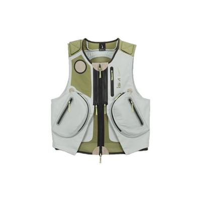 סדרת ISPA FW23 וסט רשת חלול עם כיס רוכסן יוניסקס טופים FB2376-034