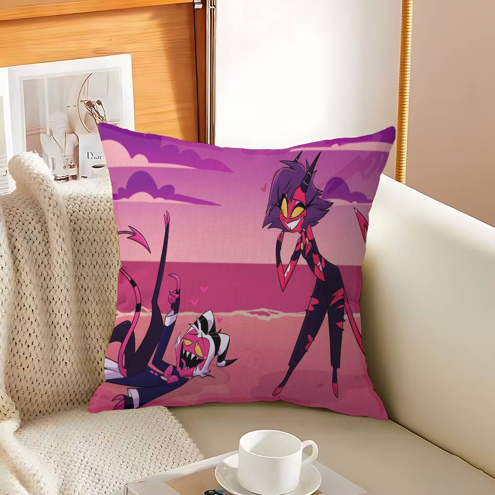 Cartoon H-Helluvas Boss Terror Pillow Cover Design cushion Cover decor Holiday Decorati