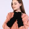 Botvotee Sleeves for Women Free Shipping Y2k Accessories Arm Warmers Half Finger Winter Knit Fingerless Gloves Pink Arm Guard