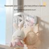 Punch-Free Wall-Mounted Folding Clothes Drying Rack for Indoor and Balcony Use