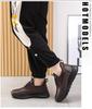 Warm, Non-Slip Waterproof Velvet-Lined Winter Cotton Shoes for Middle-Aged and Elderly Men and Women