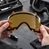 Curved Downhill Eyewear Replacement Lens Easy to Replace Ski